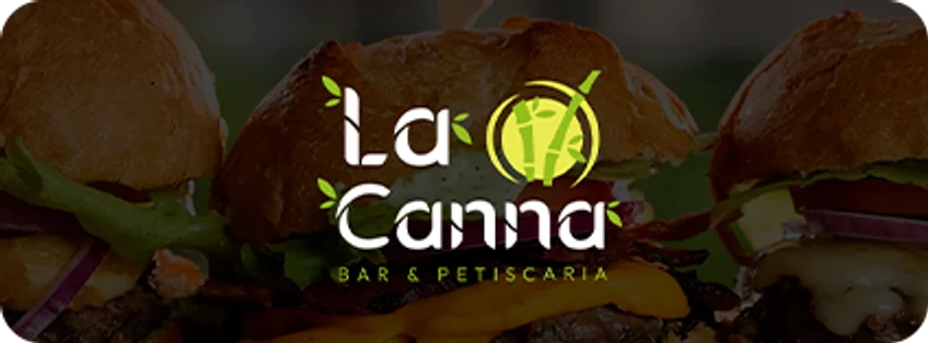 Aplicação da marca La Canna Bar & Petiscaria